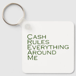 cash rules everything around me key ring