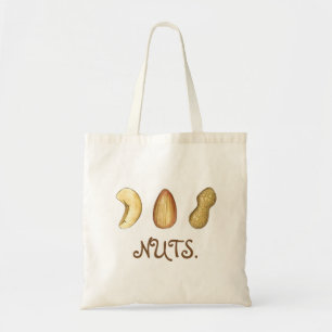 Cashew Almond Peanut Nuts Tote Bag