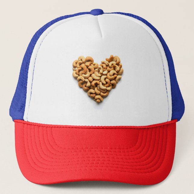 Cashew Heart Trucker Hat (Front)