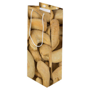 cashew nut pile wine gift bag