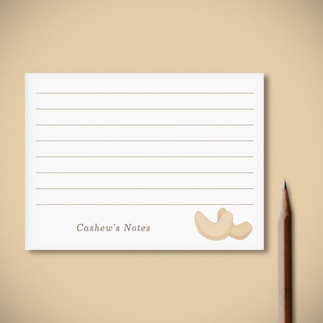 Cashew Sticky Notes (Cashew Sticky Notes)