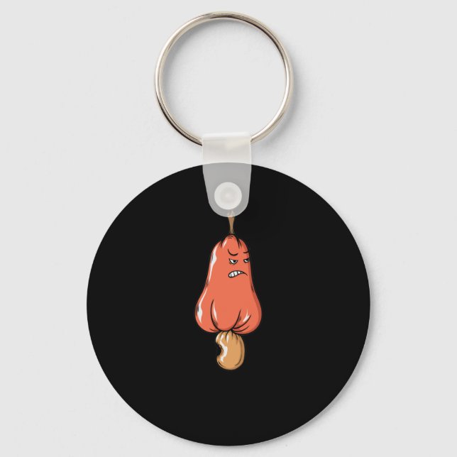 Cashewfrucht Cashewapfel Cashew Key Ring (Front)