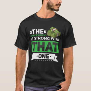 Cashier Supermarket Gift Idea For Cashier Lover T-Shirt
