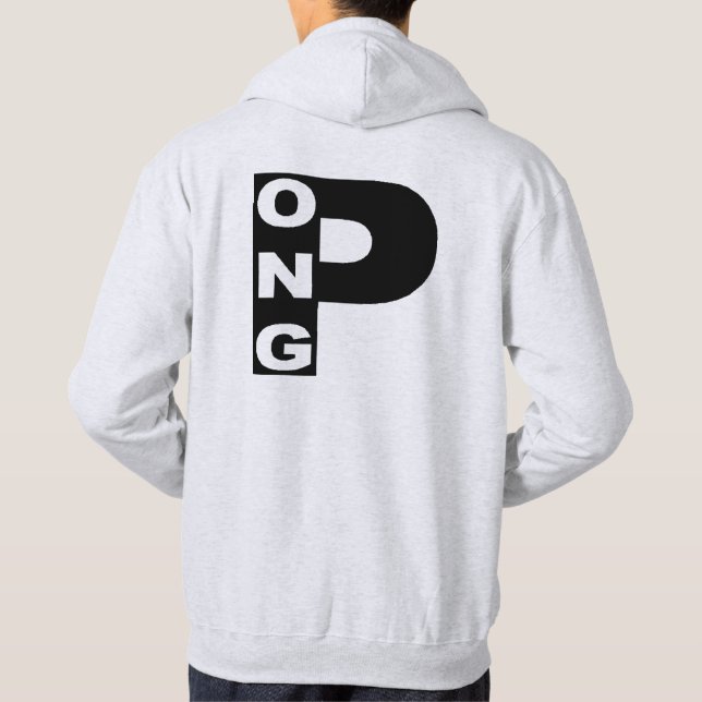 Cashish sweat back Design PING PONG Hoodie (Back)