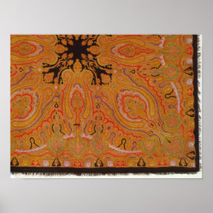 Cashmere scarf, c.1870-80 poster
