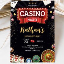 Casino Birthday