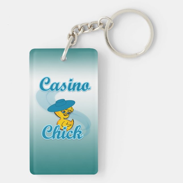 Casino Chick #3 Key Ring (Back)