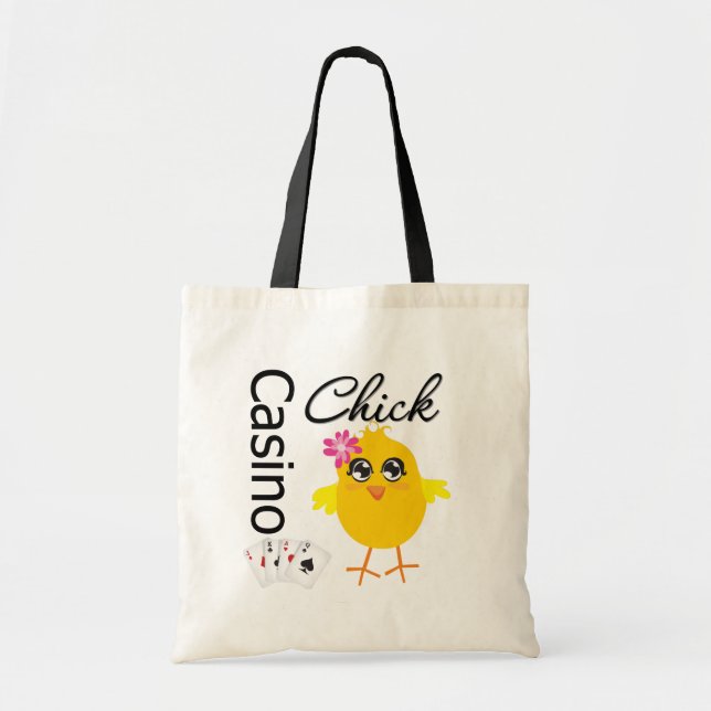 Casino Chick Tote Bag (Front)