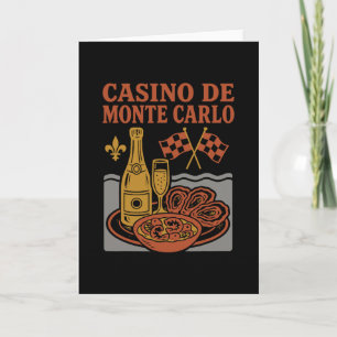 Casino De Monte Carlo Souvenir Monaco Food And Tra Card