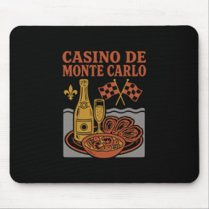 Casino De Monte Carlo Souvenir Monaco Food And Tra Mouse Pad