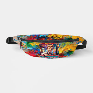 "Casino Dice Fun" Bum Bags