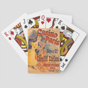 Casino Europe France Paris Vintage retro Playing Cards