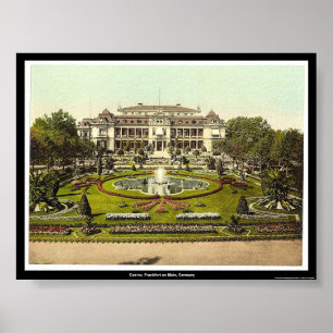 Casino, Frankfort on Main, Germany Poster