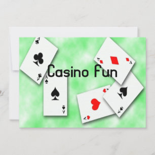 Casino Fun Invitation