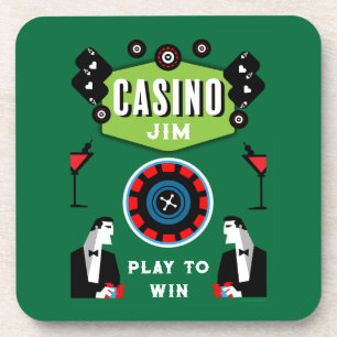 Casino Gambling Poker Roulette Coaster