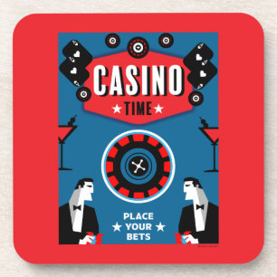 Casino Gambling Poker Roulette Coaster
