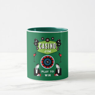 Casino Gambling Poker Roulette Mug