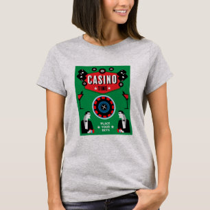 Casino Gambling Poker Roulette T-Shirt