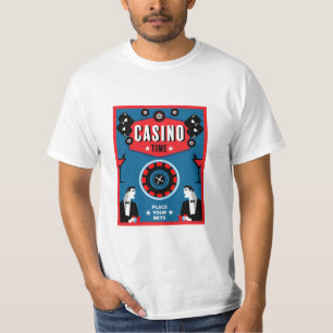Casino Gambling Poker Roulette T-Shirt
