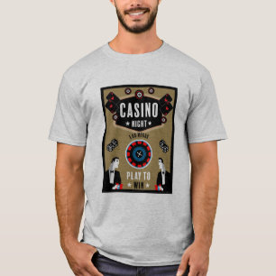 Casino Gambling Poker Roulette  T-Shirt