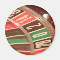 Casino Gambling Roulette Wheel Vintage Retro Style