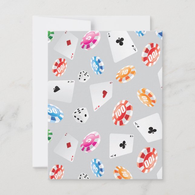 Casino, Games accessories pattern 8 Card (Front)