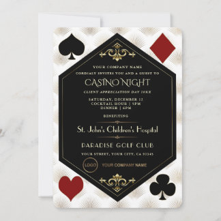 Casino Las Vegas Company Client Appreciation Day Invitation