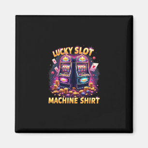 Casino Las Vegas Gambling Lovers Lucky Slot Machin Magnet