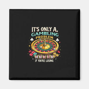 Casino Las Vegas Lucky Slot Machine Gambling Lover Magnet