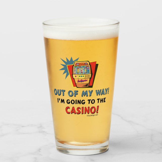 Casino Lovers Glass (Front Filled)