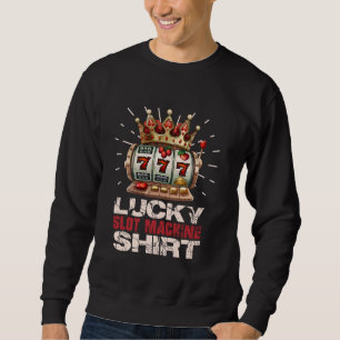 Casino LUCKY SLOT MACHINES SHIRT Jackpot 777 Slot 