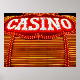 Casino Marquee in Carson City Poster