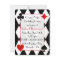 Casino Night Custom Birthday Invitation