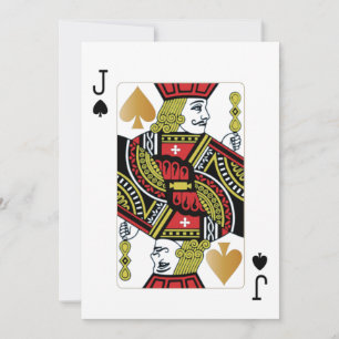 Casino Party Playing Card 12
