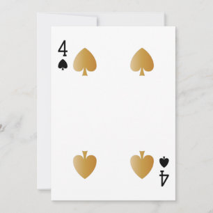 Casino Party Playing Card 4