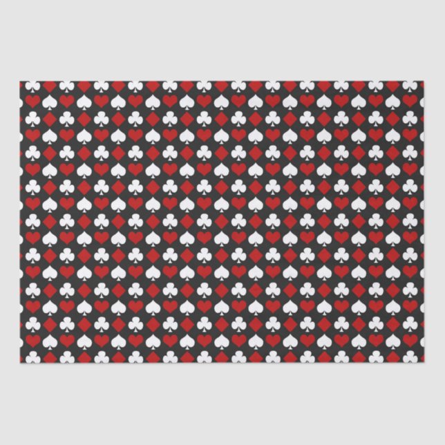 Casino Pattern  Tissue Paper (Front)