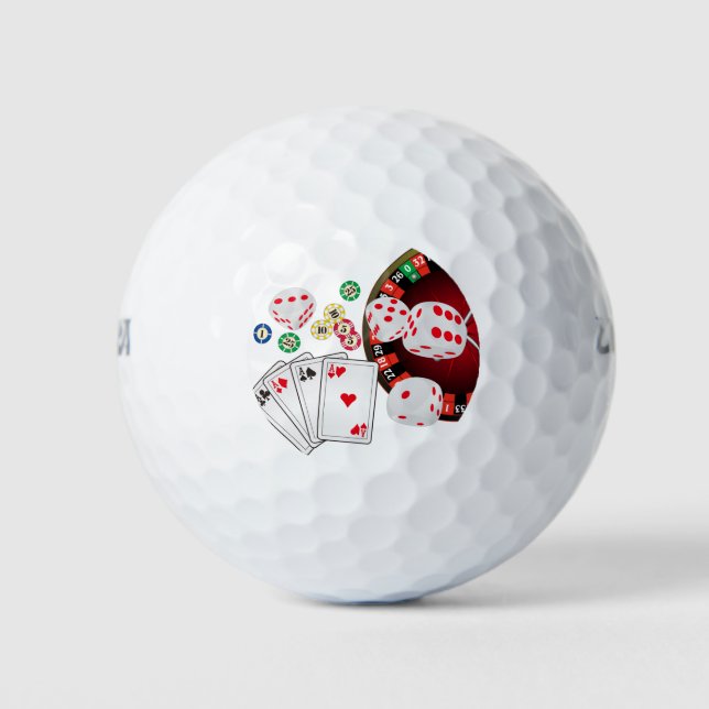 casino, poker, adult item golf balls (Front)