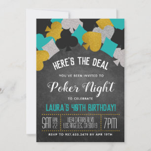 Casino Poker Invitation