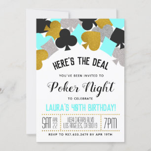 Casino Poker Invitation