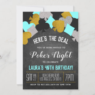 Casino Poker Invitation