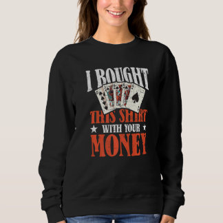 Casino Poker Outfit  Poker Sweatshirt