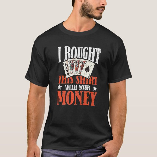 Casino Poker Outfit  Poker T-Shirt (Front)