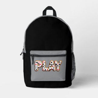Casino. Printed Backpack