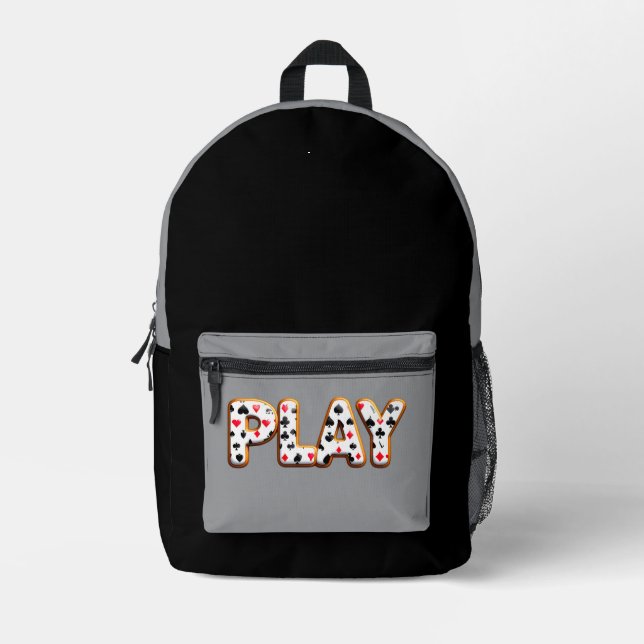 Casino. Printed Backpack (Front)
