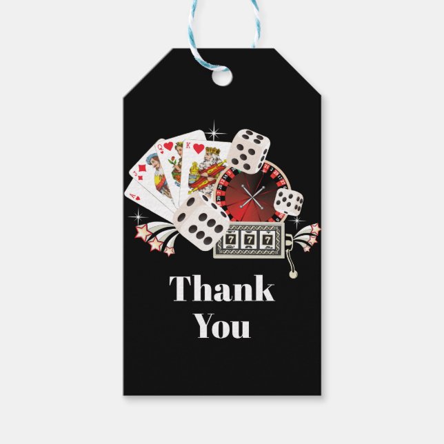 casino, thank you tag (Front)