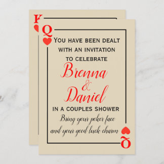 Casino Theme Invitation