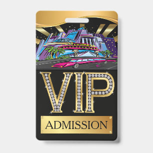CASINO VIP Lanyard BADGE ID Badge