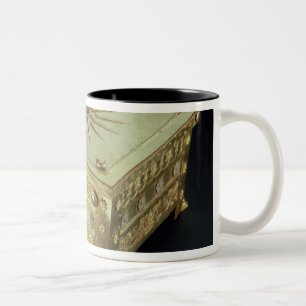 Casket from the tomb of Philip II of Macedon Two-Tone Coffee Mug