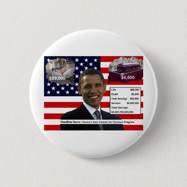 CASKETS for CLUNKERS 6 Cm Round Badge (Front)