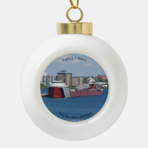 Cason J. Callaway ball or snowflake ornament